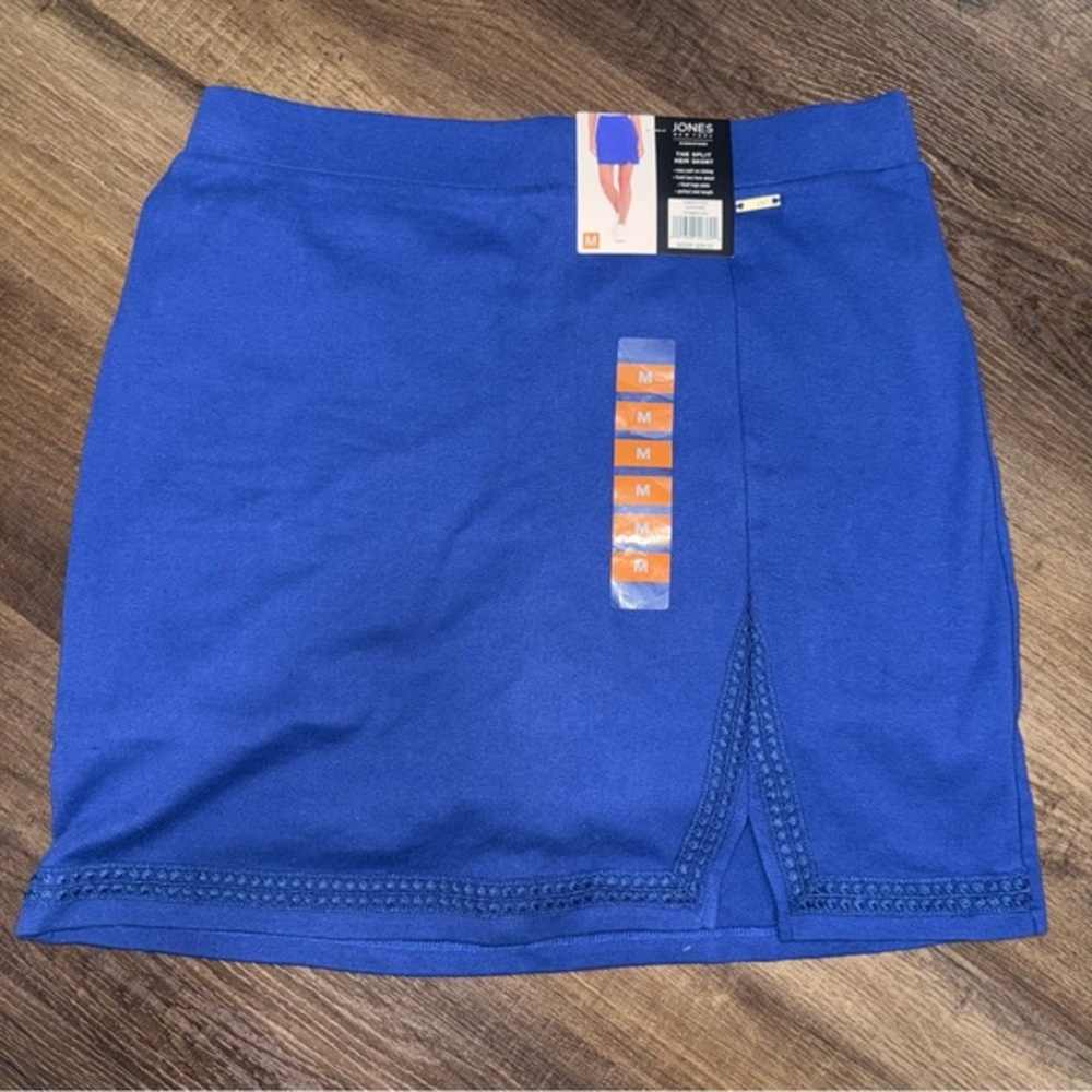 NWT Jones New York Signature The Split Hem Skort